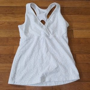 Marika White Athletic Top